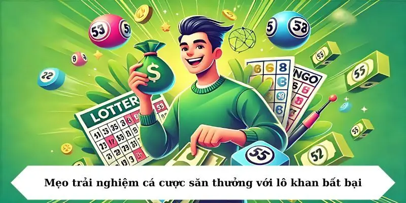 Mẹo trải nghiệm cá cược săn thưởng với lô khan bất bại