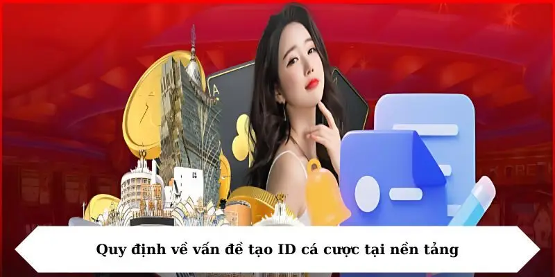 Quy định về vấn đề tạo ID cá cược tại nền tảng